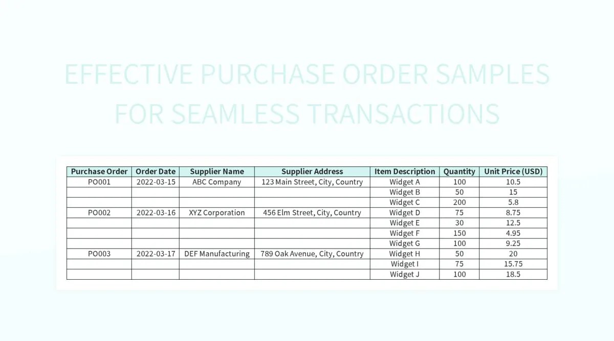 Free Seamless Transactions Templates For Google Sheets And Microsoft