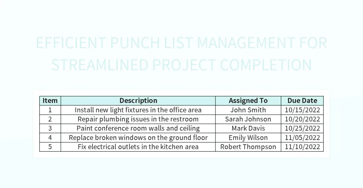 Efficient Punch List Management For Streamlined Project Completion