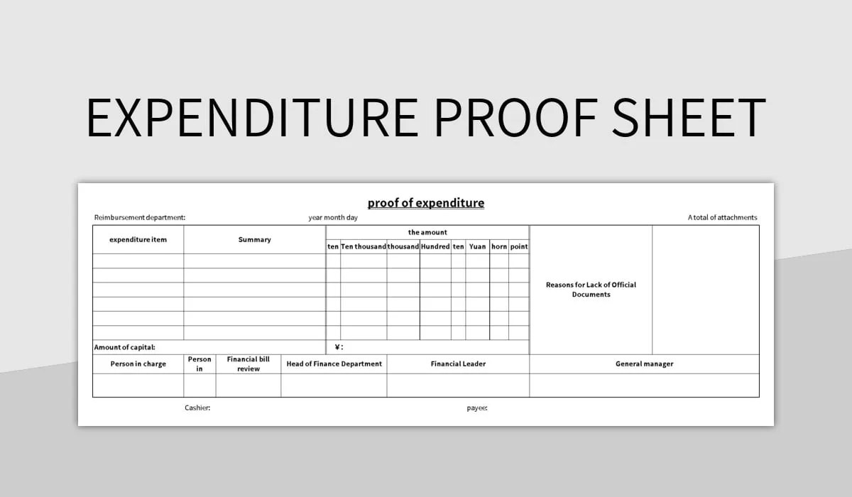 Free Proof Sheet Templates For Google Sheets And Microsoft Excel