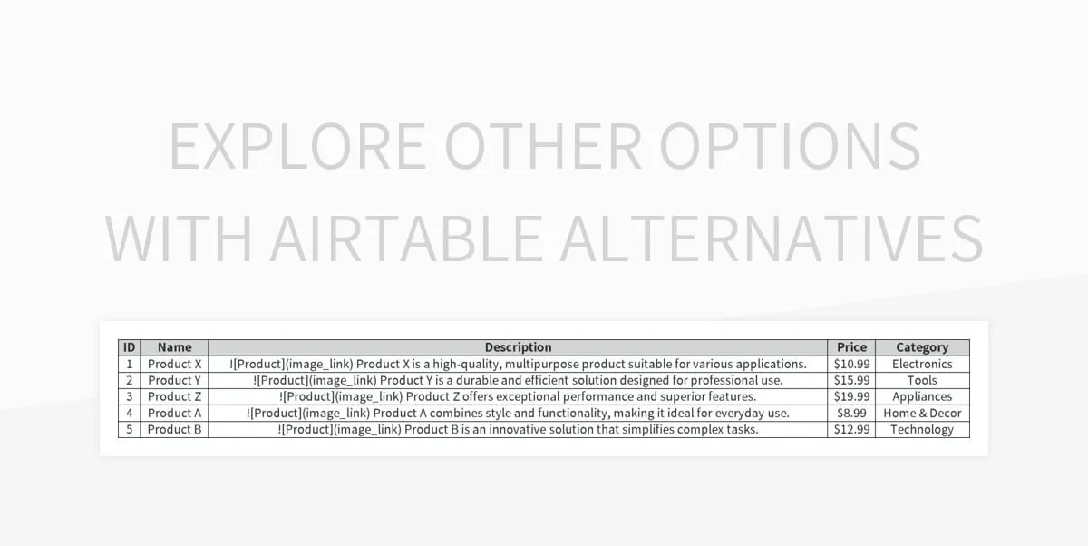 Free Spreadsheet Alternatives Templates For Google Sheets And Microsoft Excel Slidesdocs