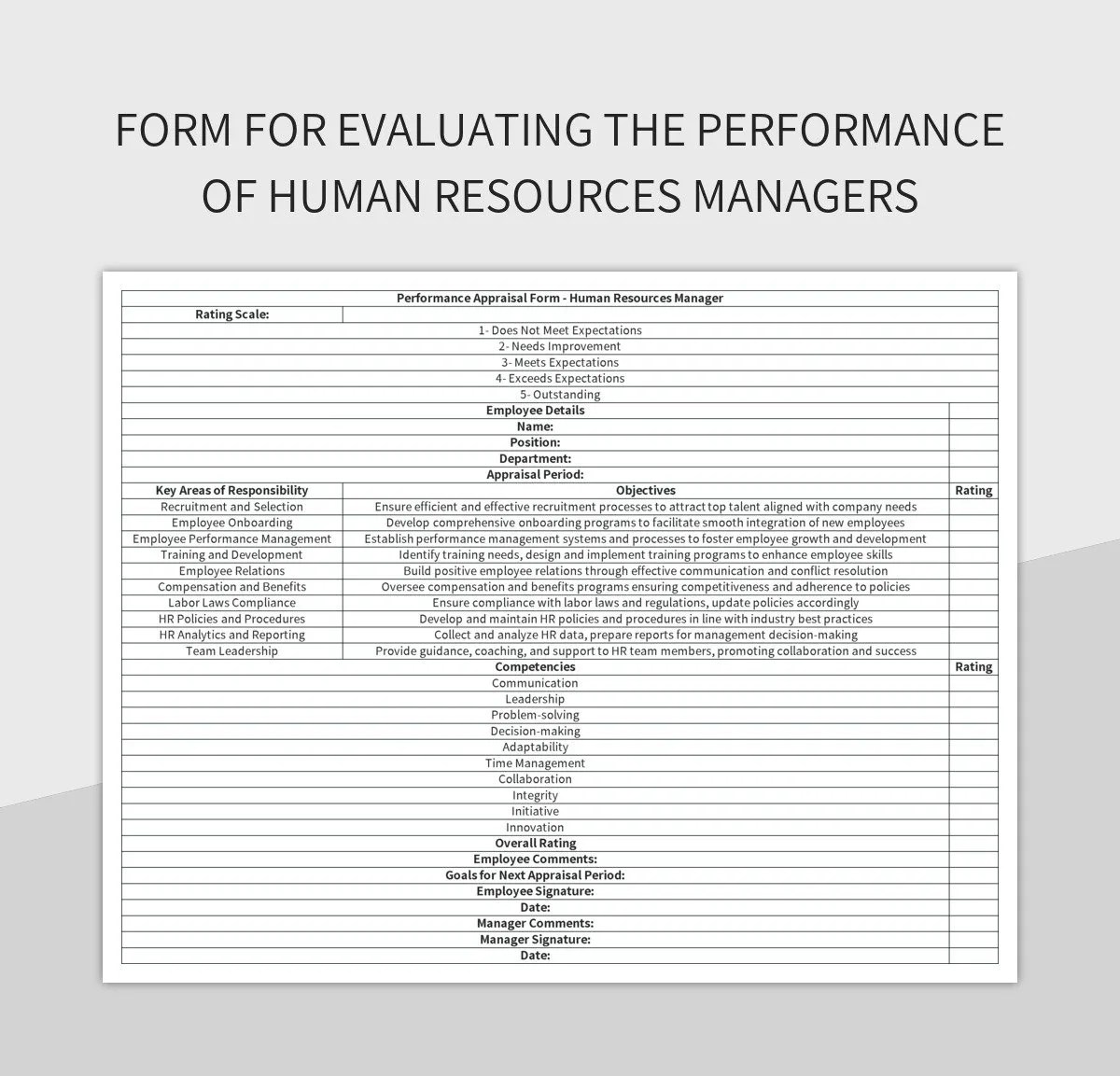 Enhancing Efficiency And Effectiveness Key Factors In Human Resource