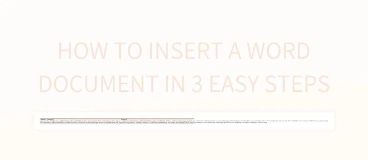 Free How To Add A Document In Word Templates For Google Sheets And