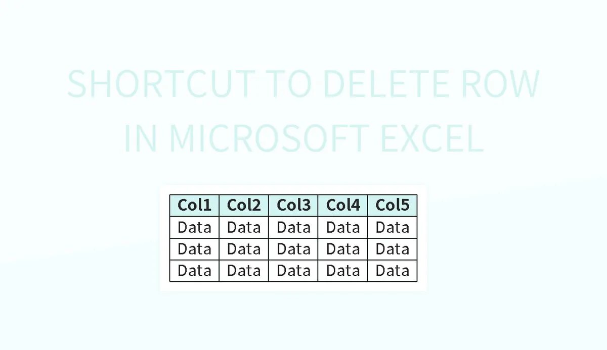 Shortcut To Delete Row In Microsoft Excel Excel Template And Google