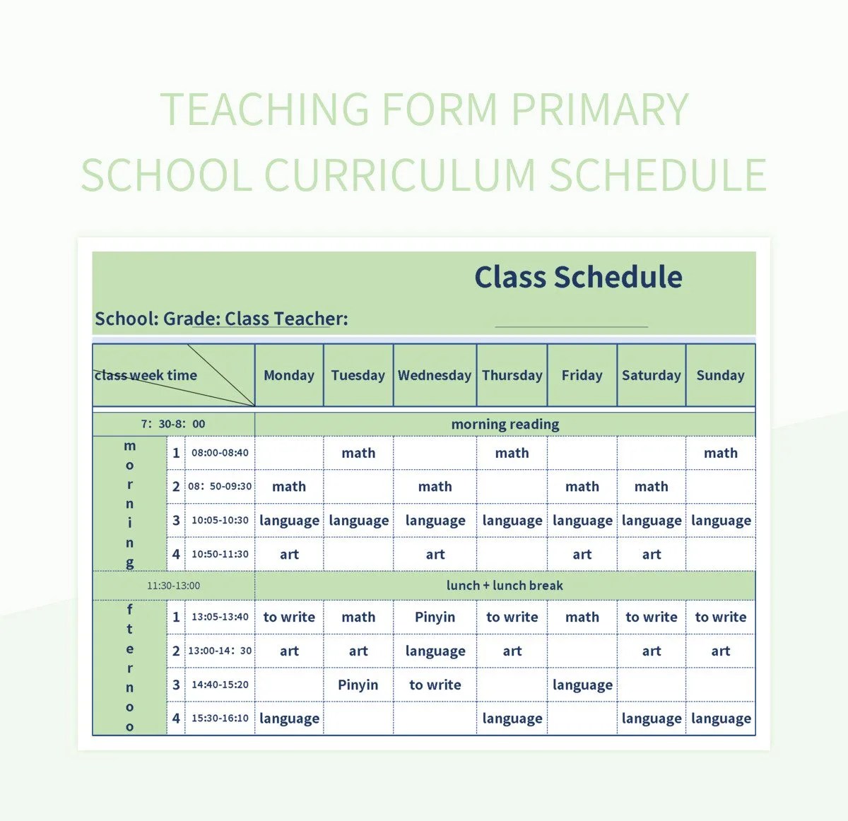 Free Primary School Curriculum Templates For Google Sheets And Microsoft Excel Slidesdocs Free Primary School Curriculum Templates For Google Sheets And Microsoft Excel Slidesdocs