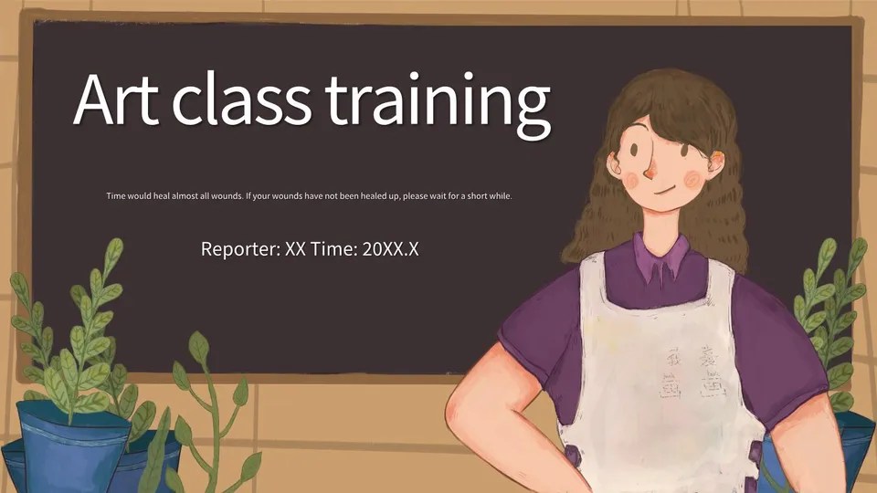 Best Free Art Classes Google Slide Themes And Powerpoint Templates For