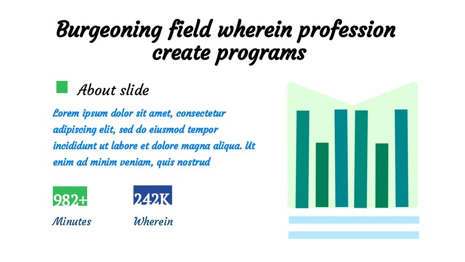 Bar Chart Showing The Number And Type Of Programs Available Google