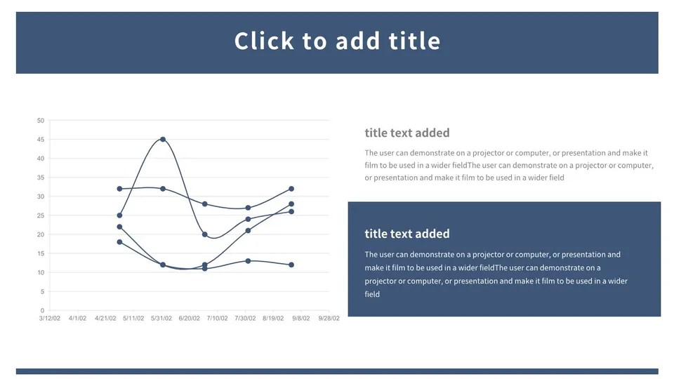 Graphic Diagram Of Line Graph And Blue Line Graph Google Slide Theme