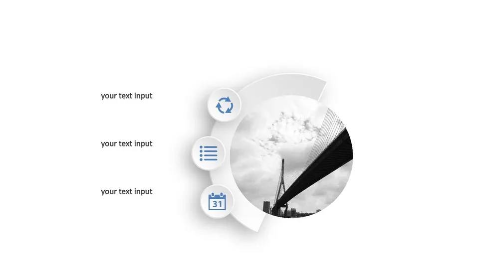 Bridge Of White Background Google Slide Theme And Powerpoint Template