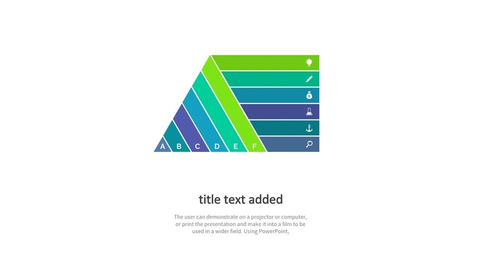 Logo For Company With Colorful Triangle Google Slide Theme And