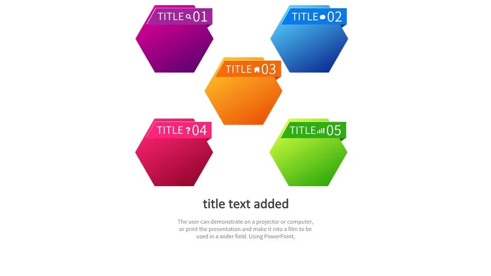 Set Of Four Colorful File Folders Google Slide Theme And Powerpoint