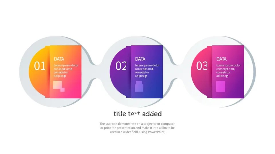 Three Different Colored Folders Google Slides Theme And Powerpoint