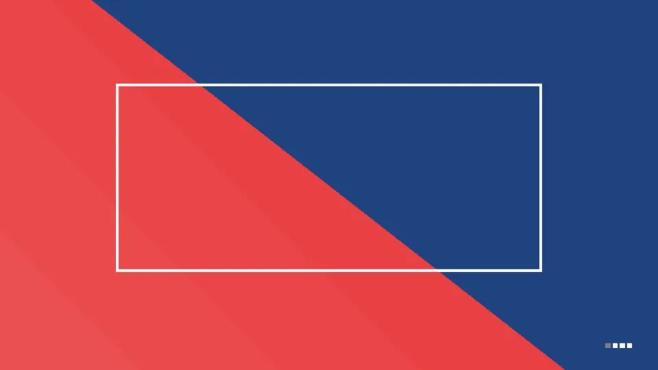 Red And Blue Business Report Work Summary Google Slide Theme And