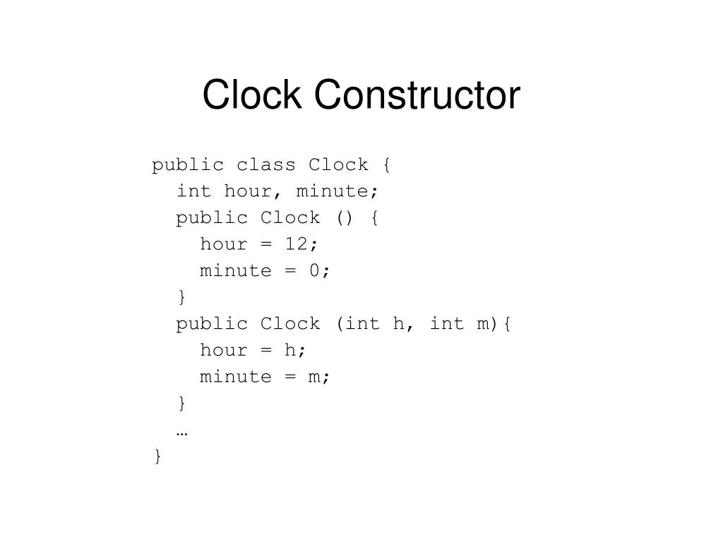 PPT Chapter 7 Classes and Methods III Static Methods and Variables