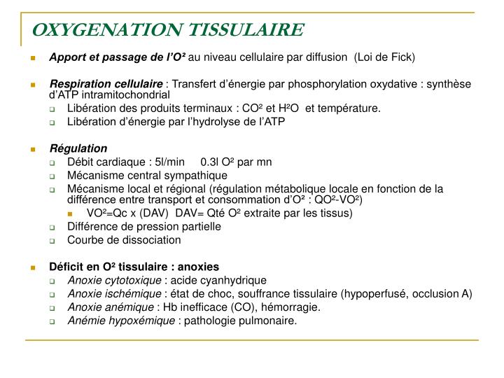 PPT La fonction respiratoire De l’anatomie à la
