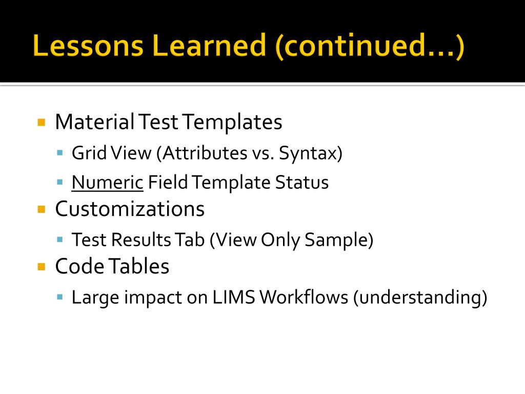 PPT KYTC SiteManager LIMS Implementation PowerPoint Presentation