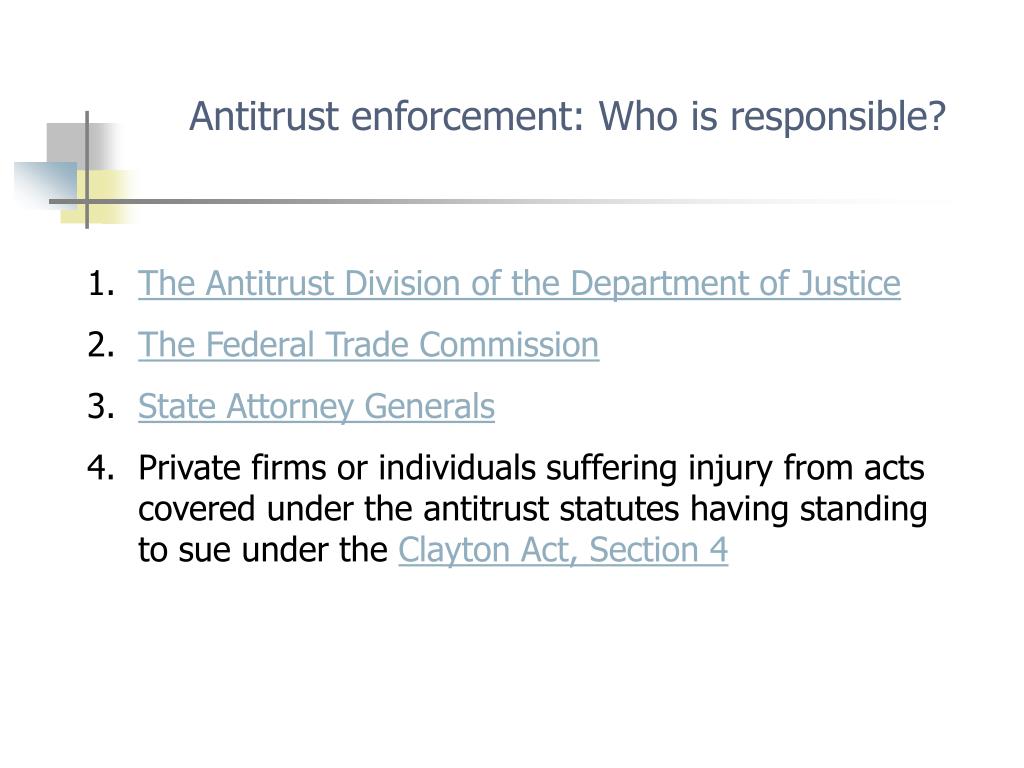 PPT Political origins of antitrust PowerPoint Presentation, free