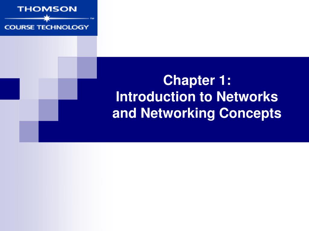 PPT Chapter 1 Introduction to Networks and Networking Concepts