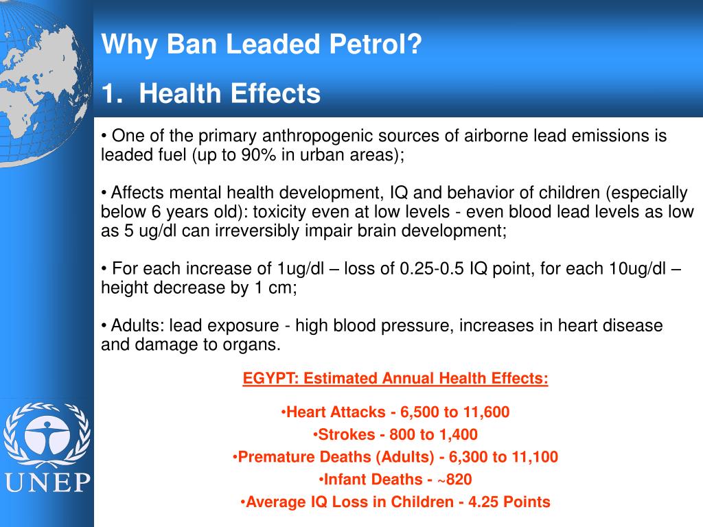 PPT Global Phaseout of Leaded Petrol PowerPoint Presentation, free download ID1009897