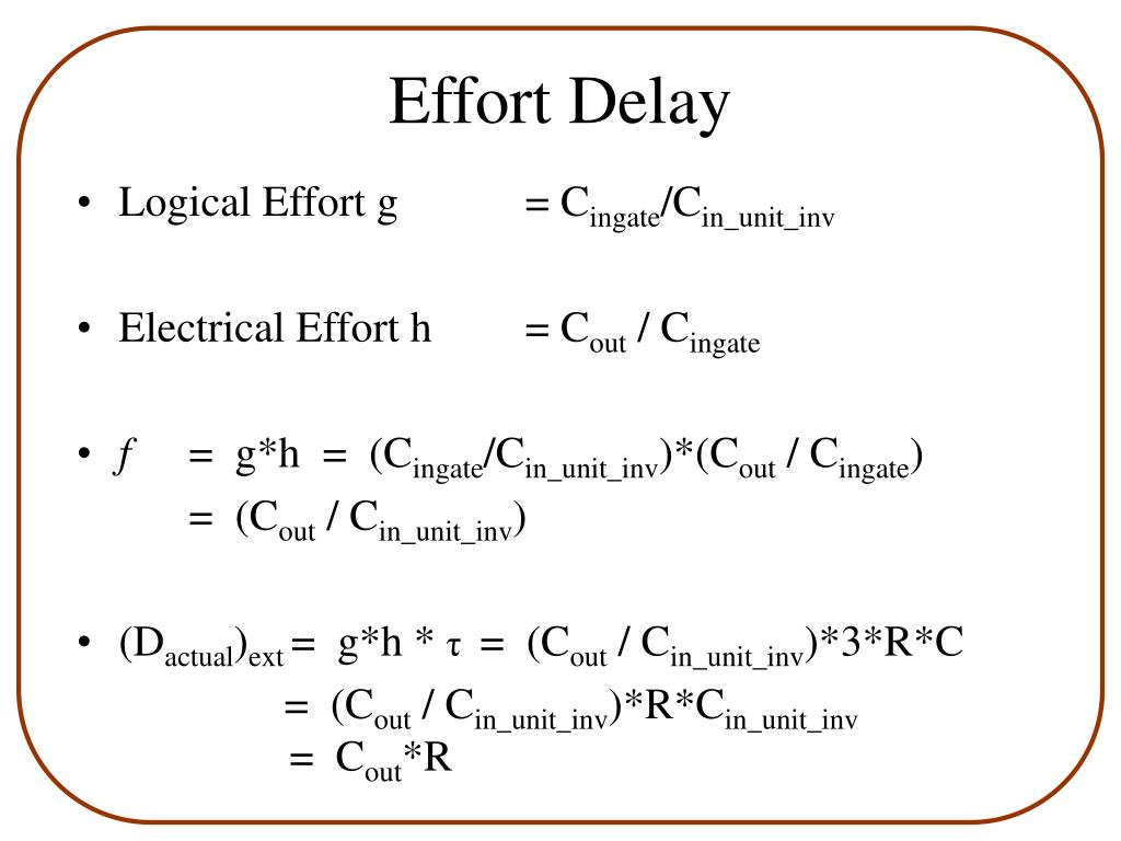 PPT Logic Gate Delay Modeling 1 PowerPoint Presentation, free
