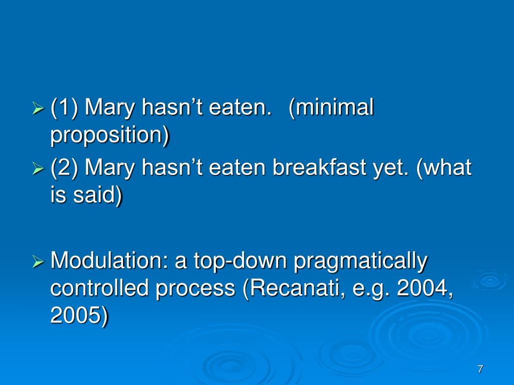 PPT Composing Utterance Meaning An Interface Between Pragmatics and