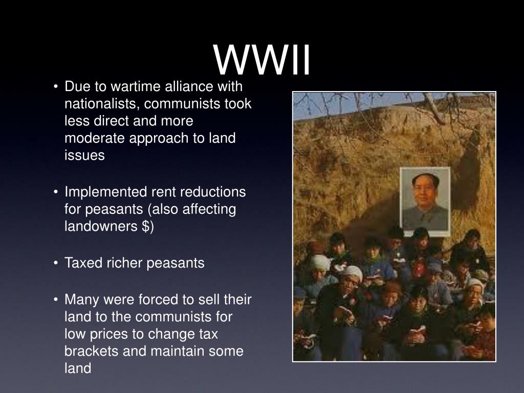 PPT Land and agricultural reform in Maoist China PowerPoint