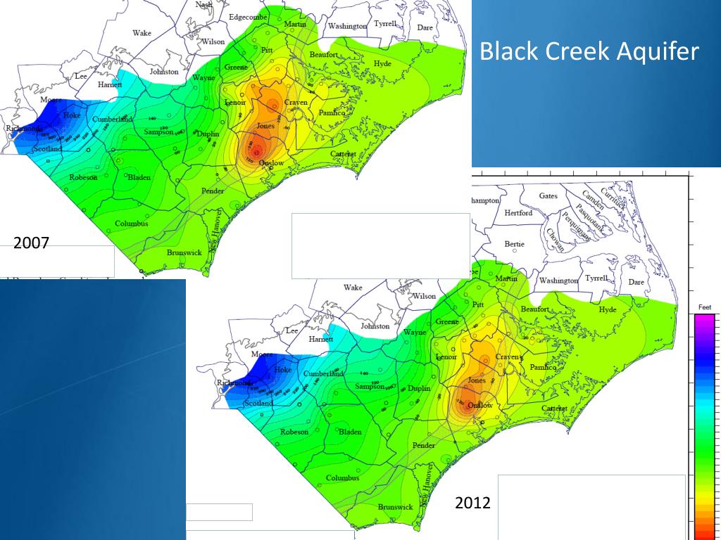 PPT Aquifer Management and Water Conservation Eastern Carolina