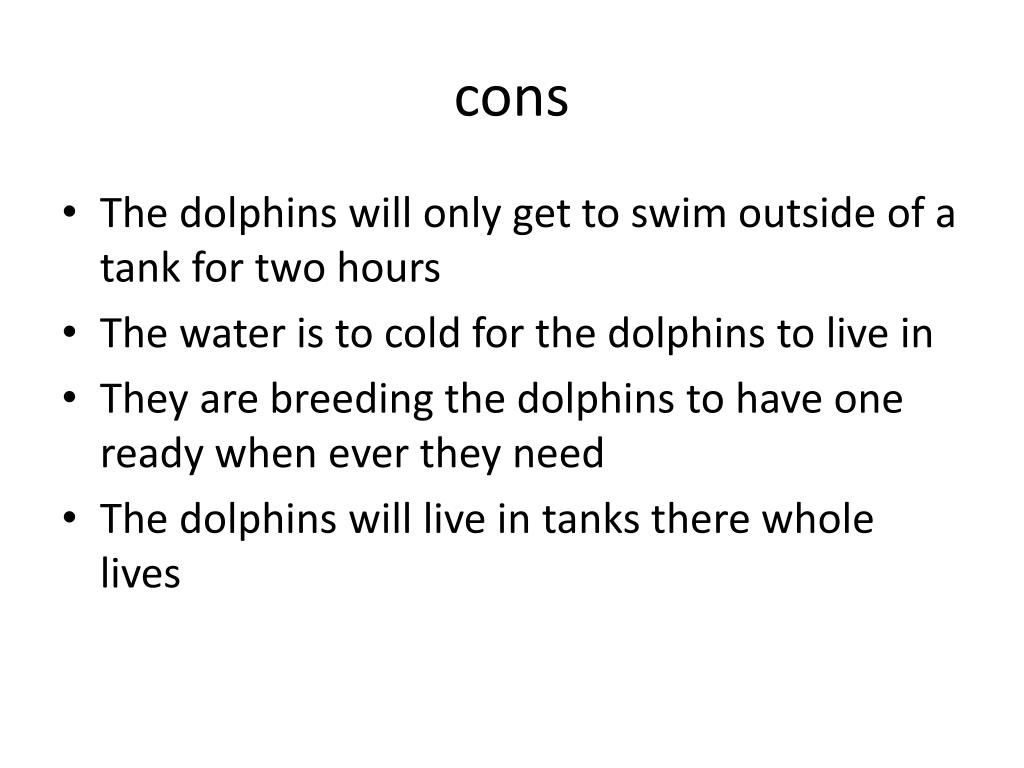 PPT Pros and cons of navy dolphins PowerPoint Presentation, free download ID1021002