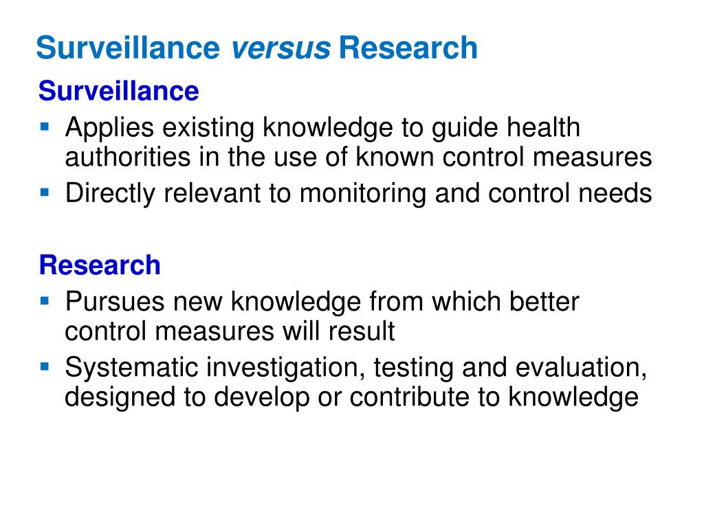 PPT Principles of Surveillance PowerPoint Presentation, free download