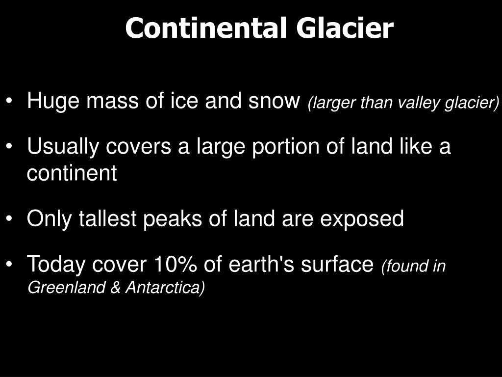 PPT Chapter 3 Section 4 Glaciers PowerPoint Presentation, free