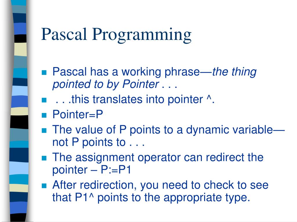 PPT Pascal Programming PowerPoint Presentation, free download ID1035499