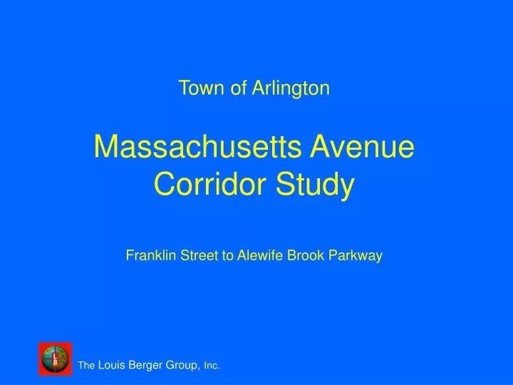 PPT Town of Arlington PowerPoint Presentation, free download ID1038148