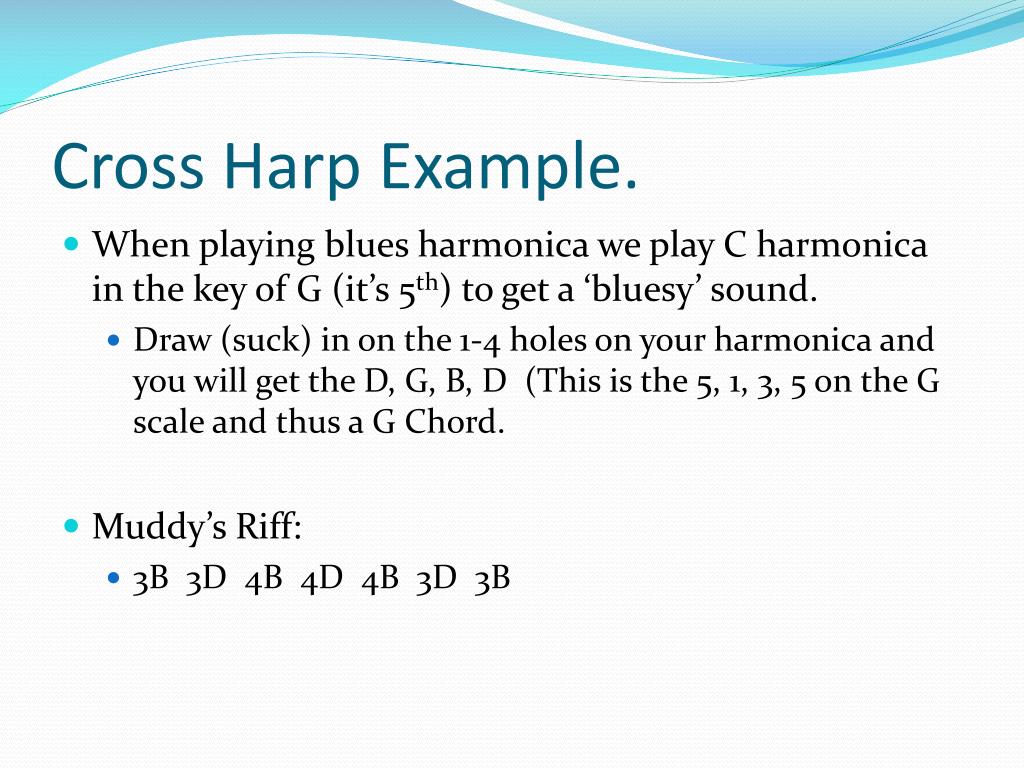 PPT Blues Harmonica. PowerPoint Presentation, free download ID1039084