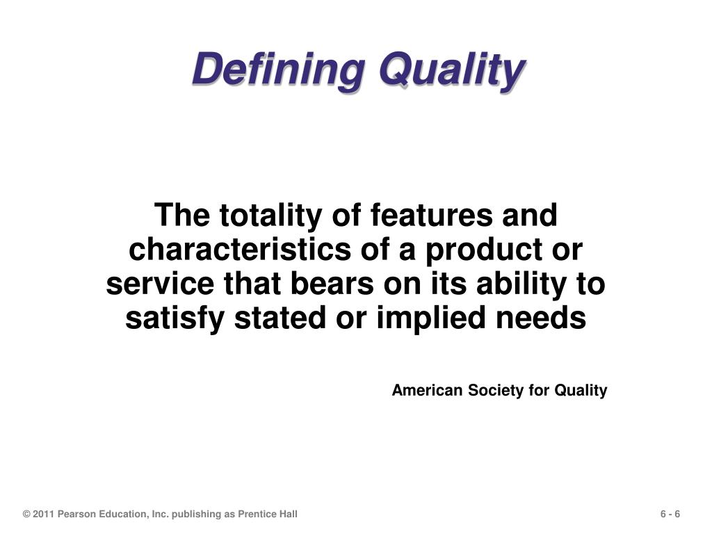 PPT Managing Quality PowerPoint Presentation, free download ID1042081