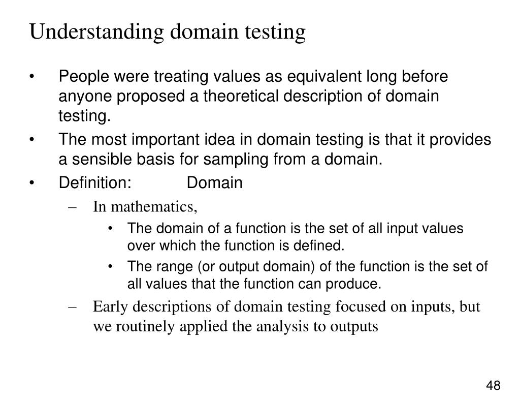 PPT Black Box Software Testing Domain Testing PowerPoint Presentation