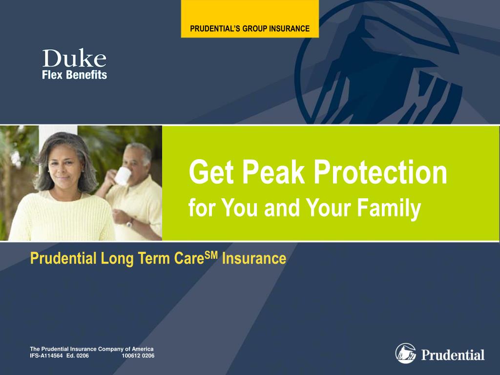 PPT PRUDENTIAL’S GROUP INSURANCE PowerPoint Presentation, free