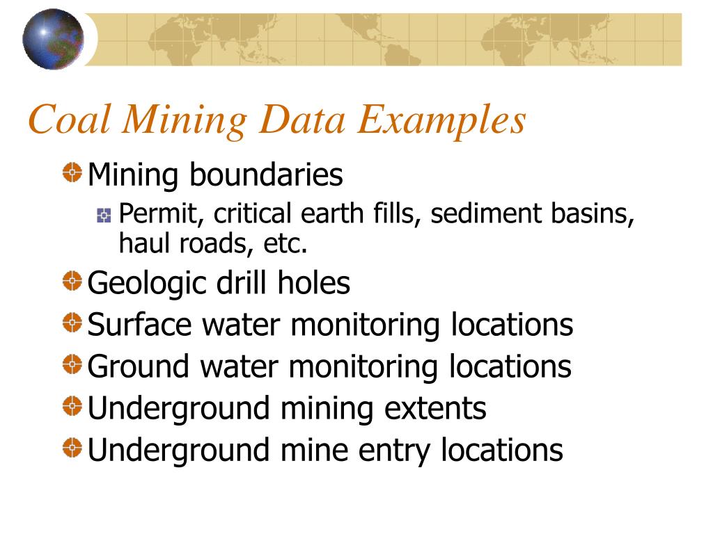 PPT The National Coal Mining Geospatial Committee (=NCMGC) PowerPoint