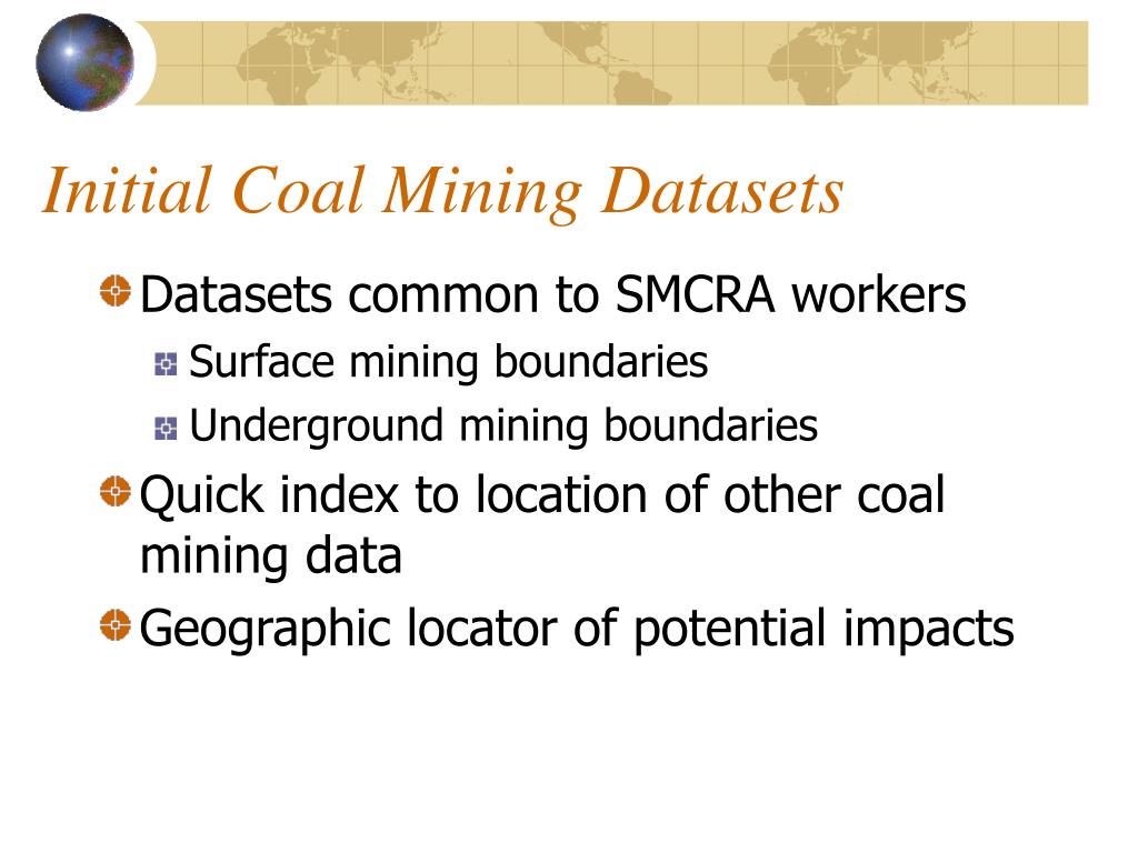 PPT The National Coal Mining Geospatial Committee (=NCMGC) PowerPoint