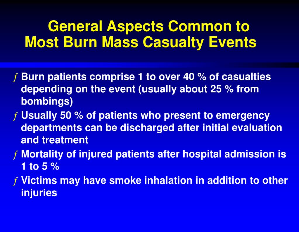 PPT Burn Mass Casualty Incidents PowerPoint Presentation, free