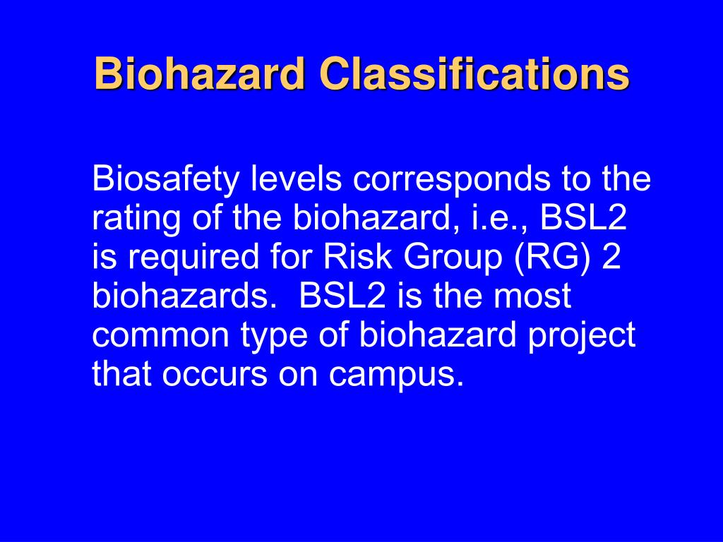 PPT Biological Safety Training PowerPoint Presentation, free download