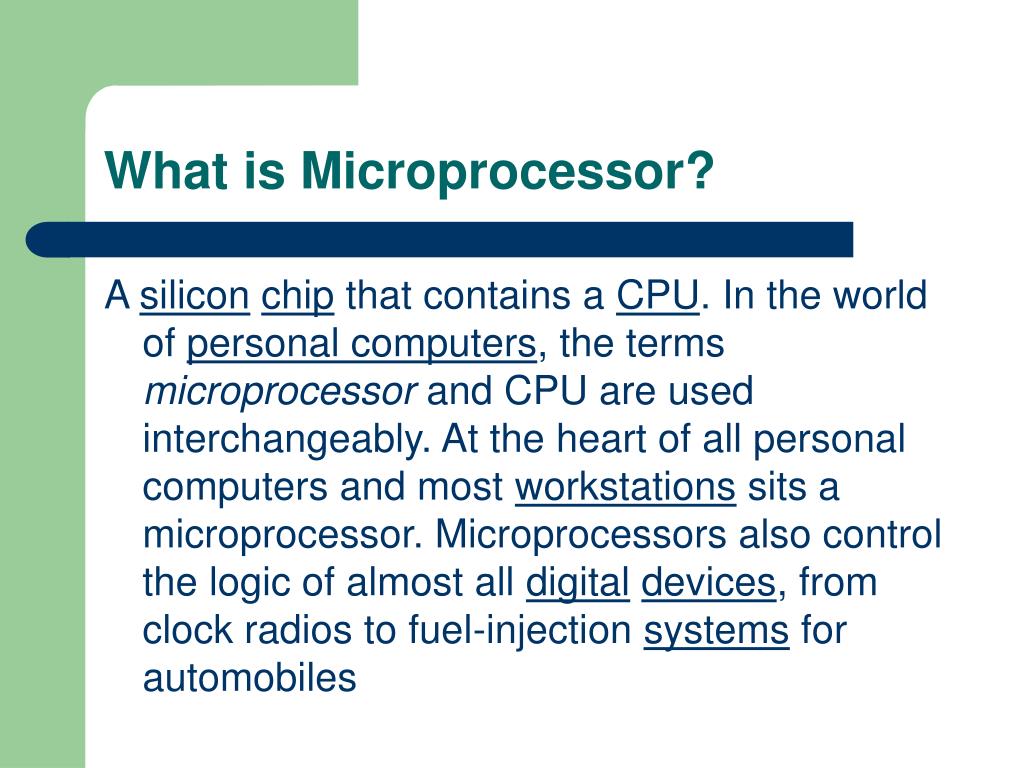 PPT MICROPROCESSOR AND INTERFACING PowerPoint Presentation, free