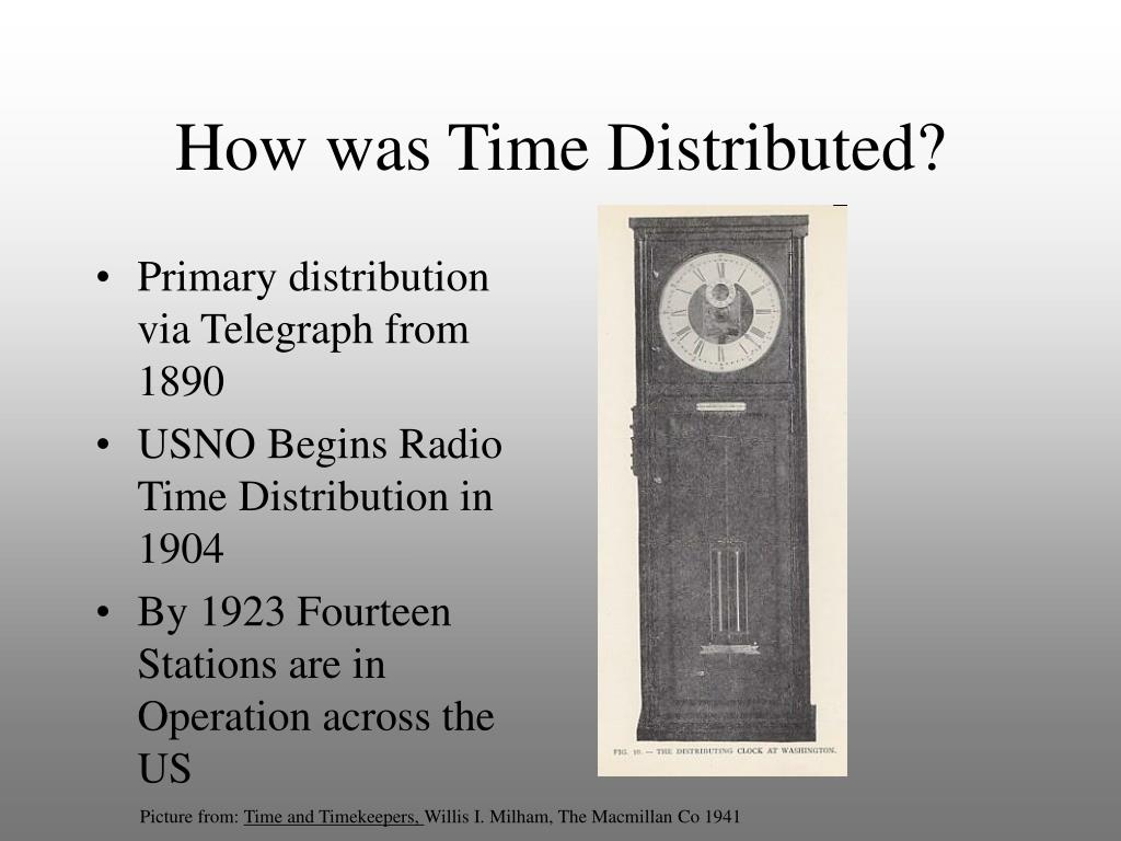 PPT Telechron Master Clocks and Time Distribution PowerPoint