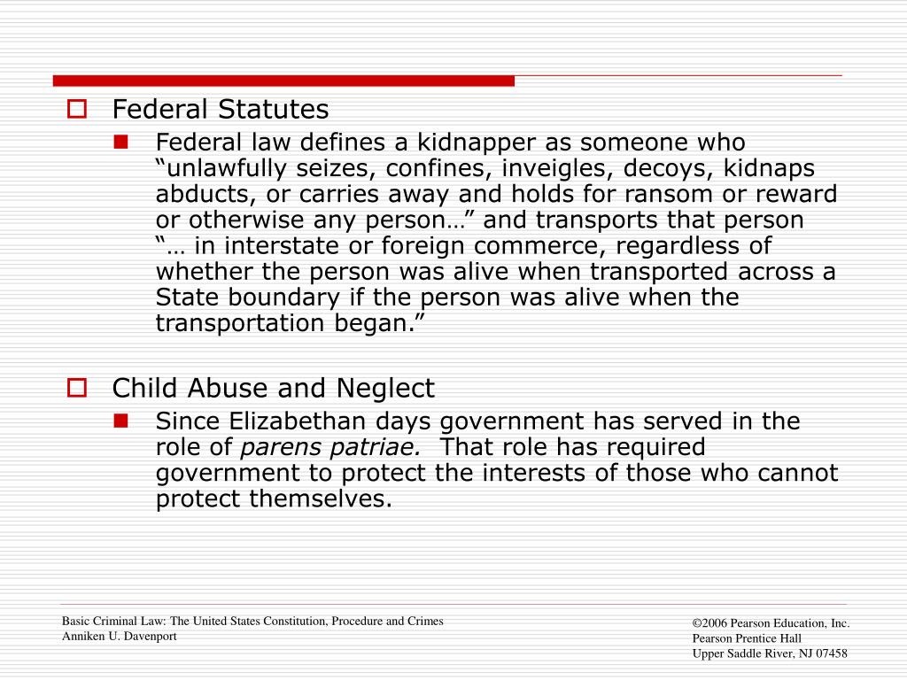 PPT Basic Criminal Law The United States Constitution, Procedure and