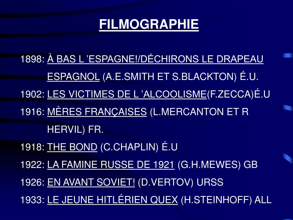 PPT LE FILM DE PROPAGANDE EDU 7492 PowerPoint Presentation, free
