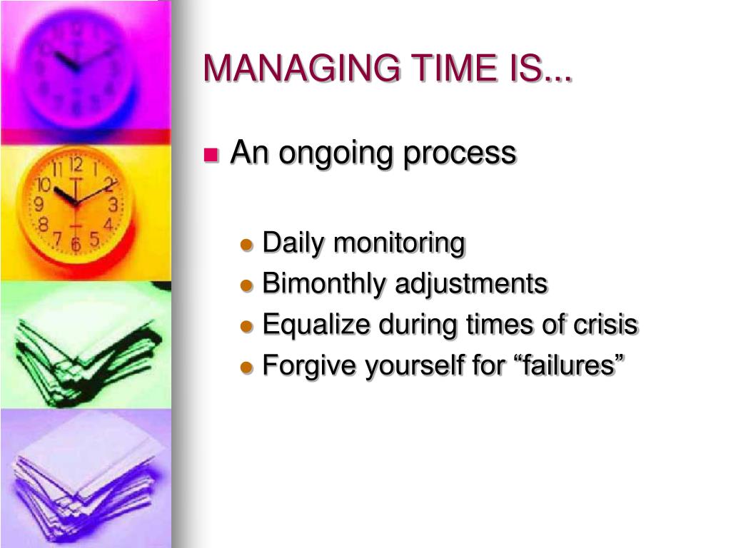 PPT MANAGING TIME...24 HOURS AND COUNTING PowerPoint Presentation, free download ID1052286