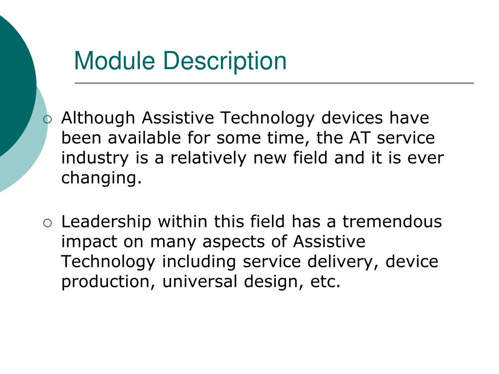 PPT Professional Skills in Assistive Technology PowerPoint Presentation ID1054794