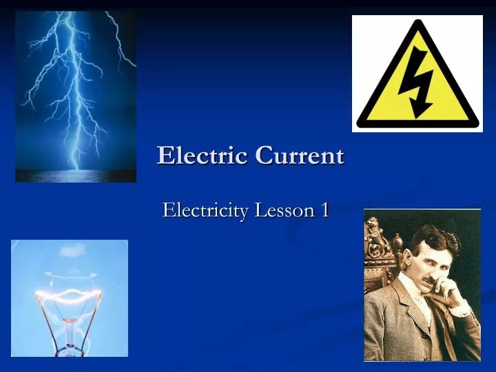 PPT Electric Current PowerPoint Presentation, free download ID1055972