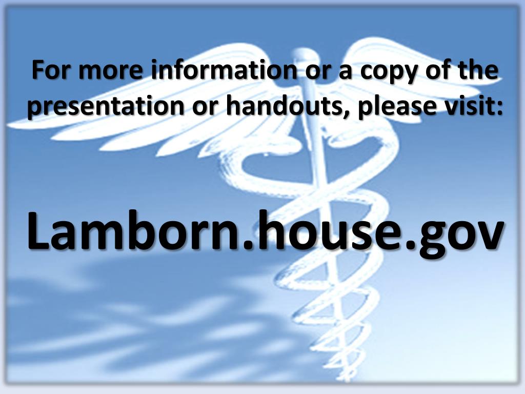 PPT CONGRESSMAN DOUG LAMBORN Colorado's Fifth District PowerPoint Presentation ID1059494