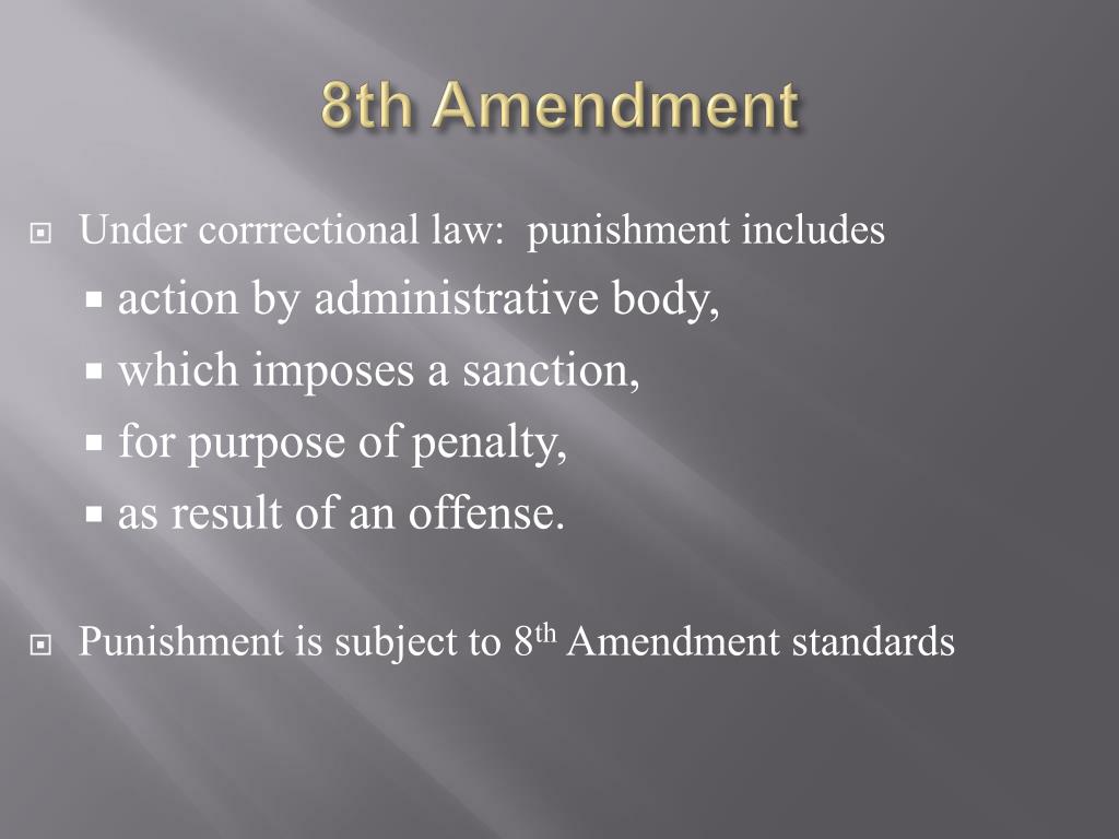 PPT Constitutional Rights of Prisoners Chapter 6 “The Hole” and