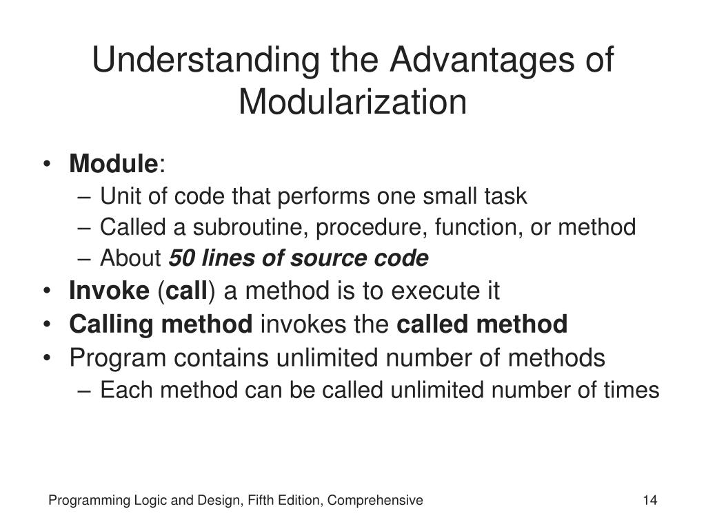 PPT Programming Logic and Design Fifth Edition, Comprehensive
