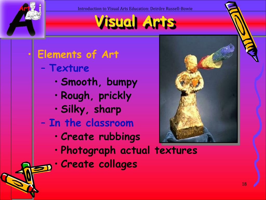 PPT Introduction to K6 Visual Arts Education PowerPoint Presentation